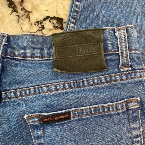 Vintage Harley Davidson Straight Leg Women’s Jeans size 6 - Picture 7 of 13